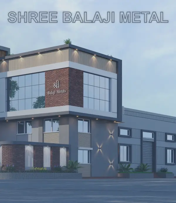Shree Balaji Metal factory's elevation plan
